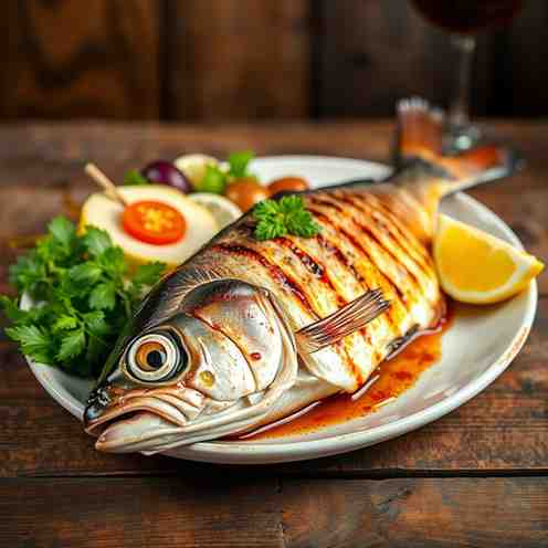 Grilled Whole Snapper - Ivorian Poisson Braisé Recipe