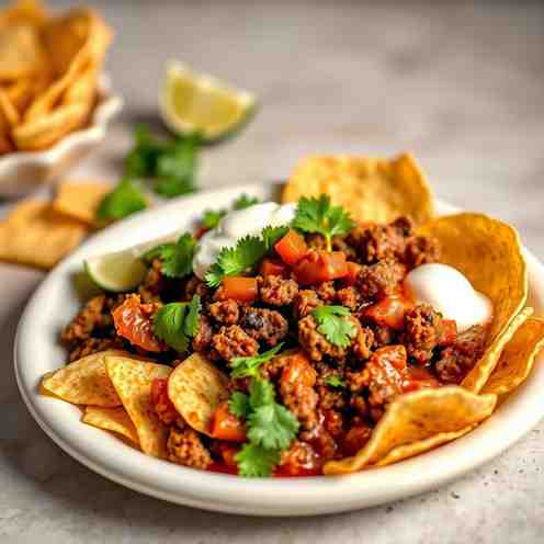 Salvadoran Garnachas - Ground Beef & Tortilla Recipe