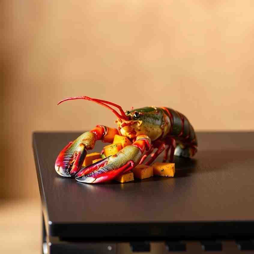 Guadeloupe Lobster & Sweet Potato Recipe Grill