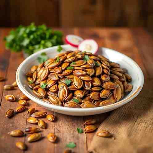 Guatemalan Pepián Recipe - Shelled Pumpkin Seeds Roasted