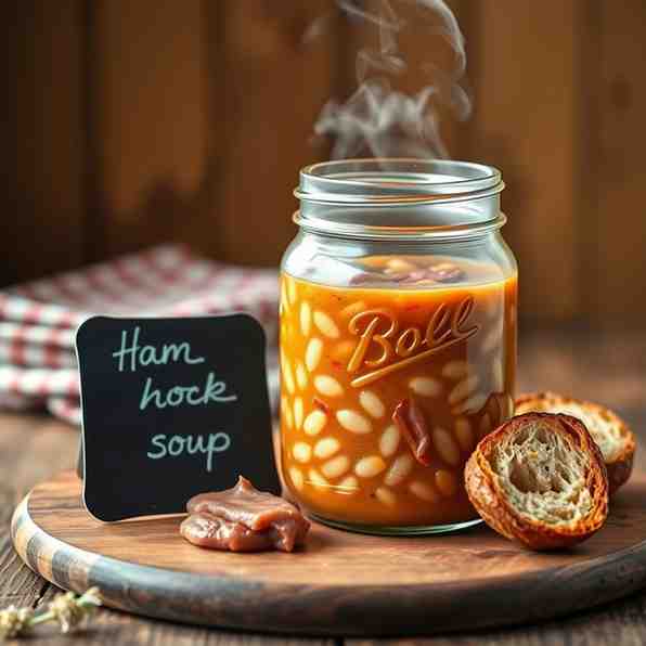 Guernsey Bean Jar - Ham Hock Bean Soup Recipe