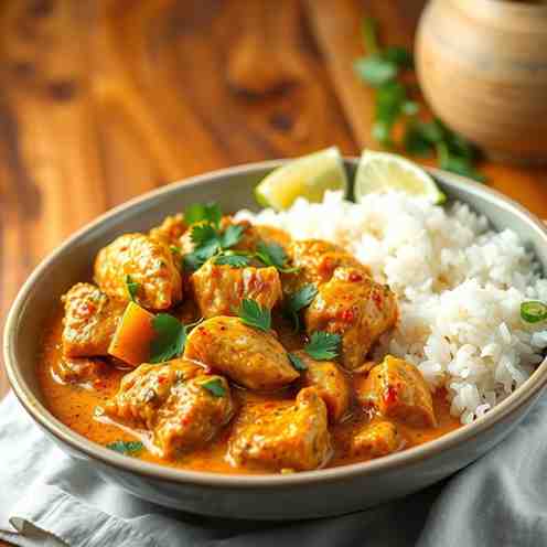 French Guianese Chicken Colombo - Easy Coconut Milk Curry Recipe