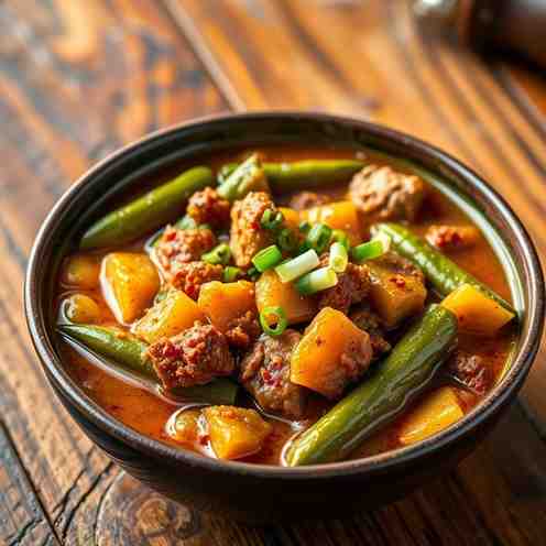 Gumbo-Style Okra Stew - New Orleans Flavor, No Roux