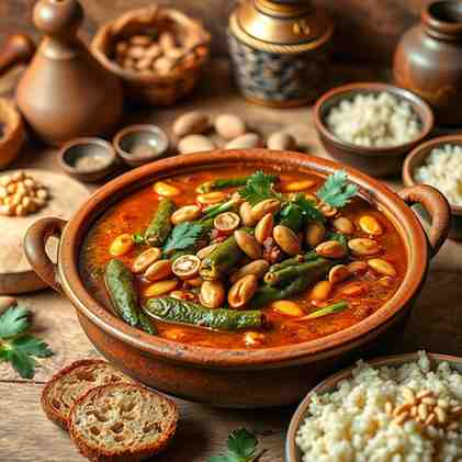 Daraba - Chadian One-Pot Peanut & Okra Stew Recipe | CulinaryCreationss