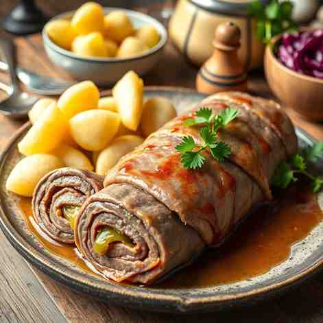 Making Rouladen German Rouladen Recipe - Make Classic Dinners | CulinaryCreationss