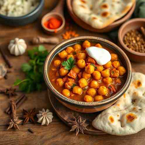 Easy Vegan Chickpea Curry Recipe - Healthy & Delicious | CulinaryCreationss