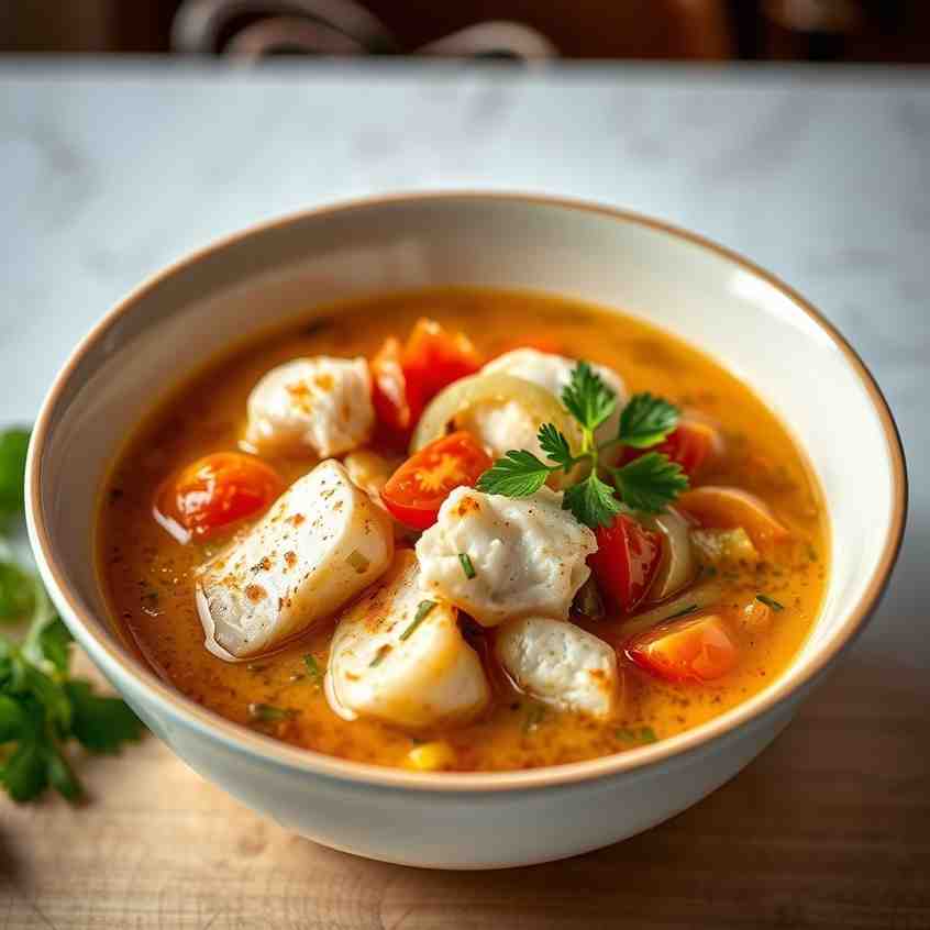Bermuda Fish Chowder Recipe - Make It Today | CulinaryCreationss