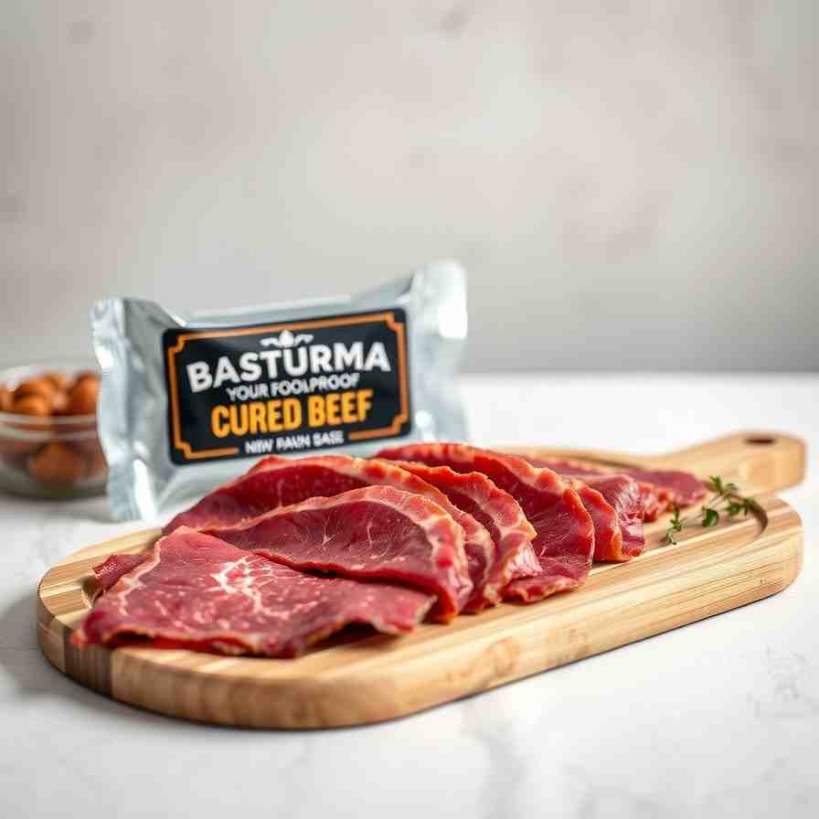 Homemade Basturma - Cured Beef | CulinaryCreationss