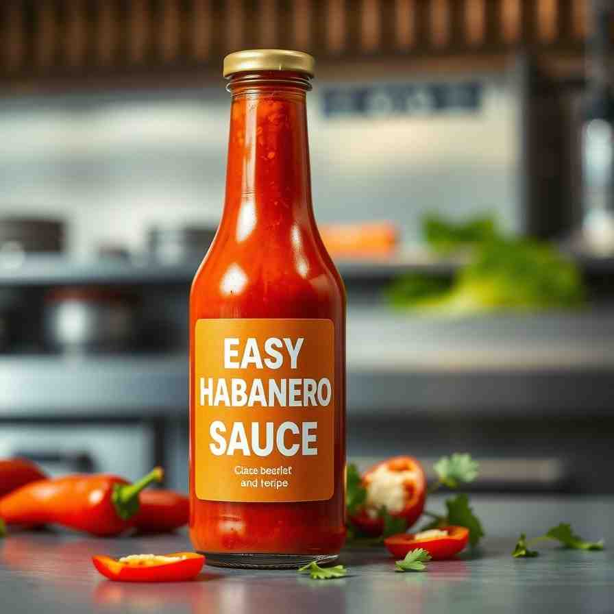 Easy Habanero Pepper Sauce Recipe