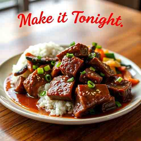 Hawaiian Beef Short Ribs Plate Lunch - Make It Tonight