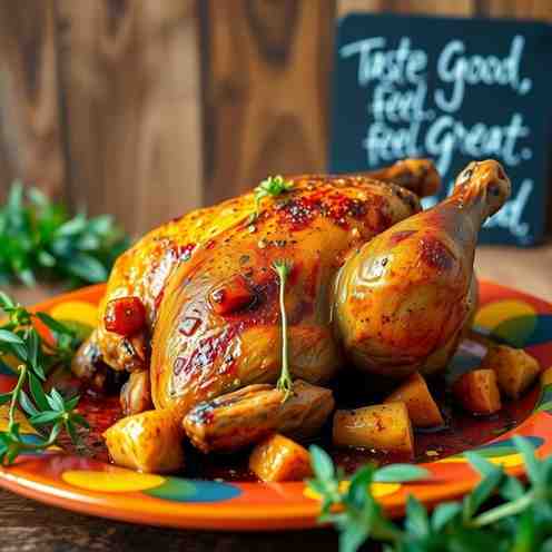 Healthy Congolese Roast Chicken - Taste Good, Feel Great