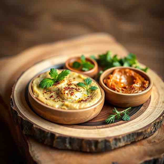 Georgian Pkhali Trio - Healthy Veggie Spreads (Walnut & Sunflower)