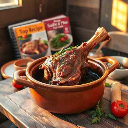 Hearty Clay Pot Lamb Shoulder - Top Recipes for Meat Dishes