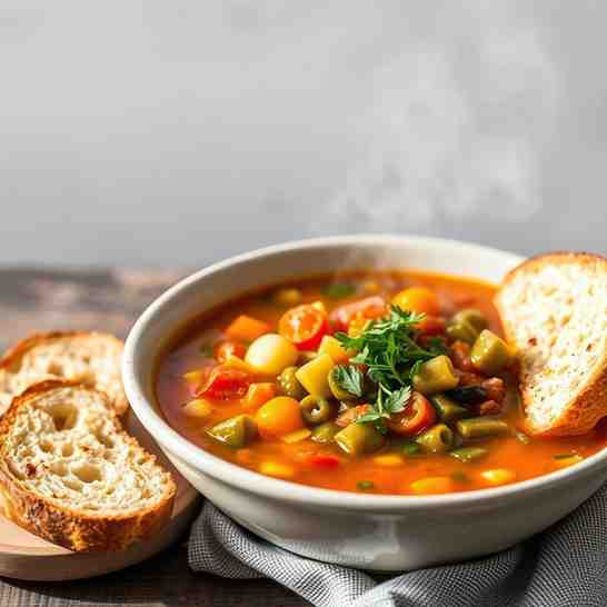 Hearty Okra Vegetable Soup - Easy, Flavor-Packed Recipe