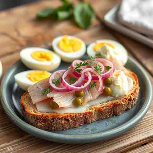 GF/DF Herring Smørrebrød - Easy Danish