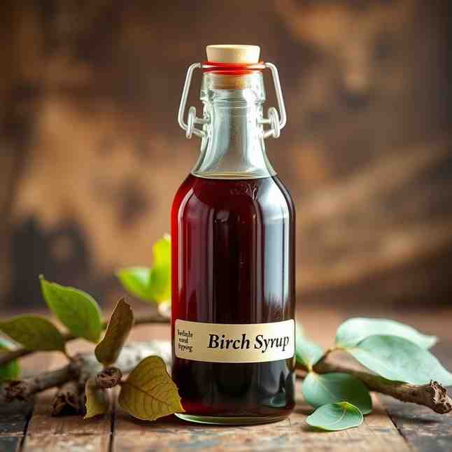 Homemade Birch Syrup