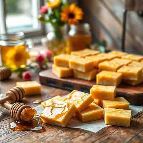 Homemade Honey Nougat - Easy Sweet Treat Recipe for Home