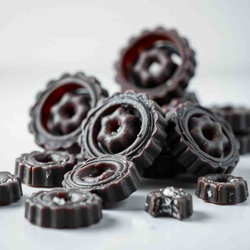 Homemade Salty Licorice (Salmiakki-Style) Recipe