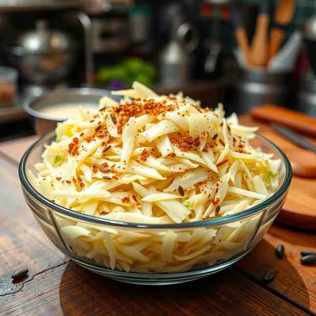 Easy Fermented Cabbage in a Jar | Homemade Sauerkraut Recipe