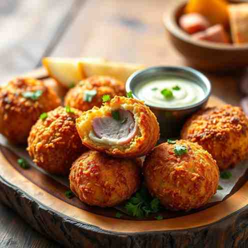 Homemade Spanish Ham Croquettes - Crispy & Creamy Perfection