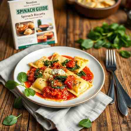 Homemade Spinach Ricotta Ravioli + Sauce Guide