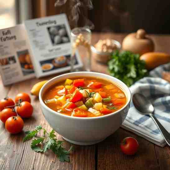 Homemade Vegetable Soup Recipes Now