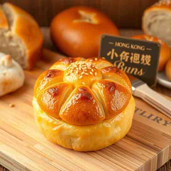 Hong Kong Pineapple Buns - Bake & Pastry