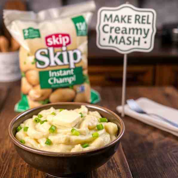 Irish Champ - Skip Instant, Make Real Creamy Mash
