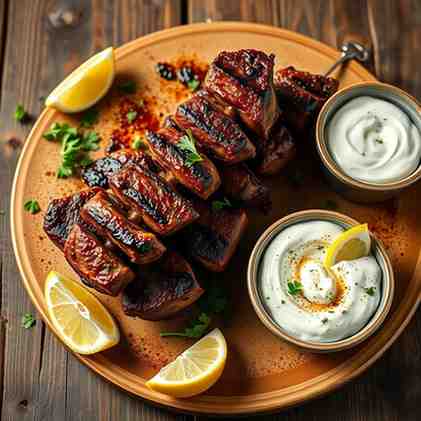 Juicy Israeli Beef Skewers - Kosher Dinner Recipe