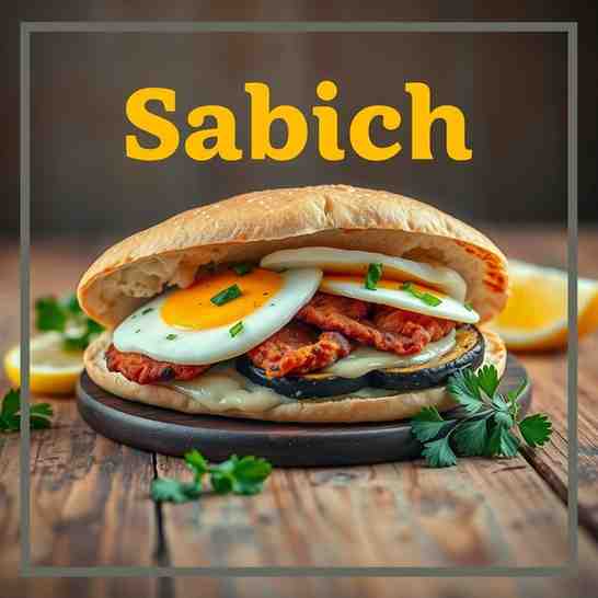 Sabich - Israeli Eggplant Sandwich Recipe