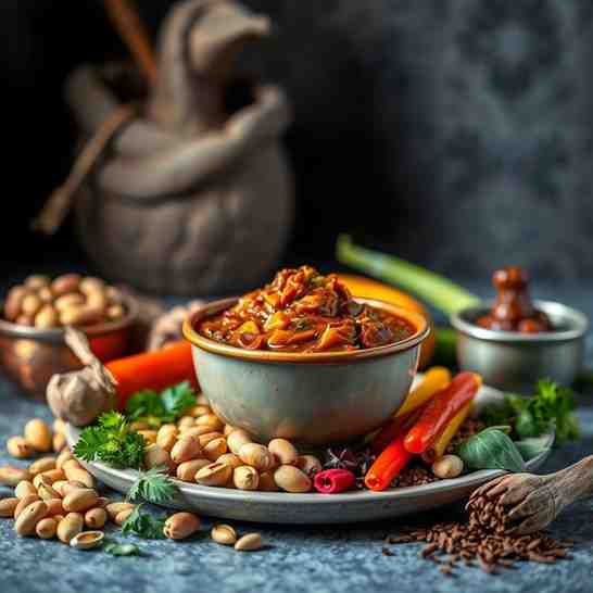 Ivorian Sauce Graine - Palm Nut Stew Recipe