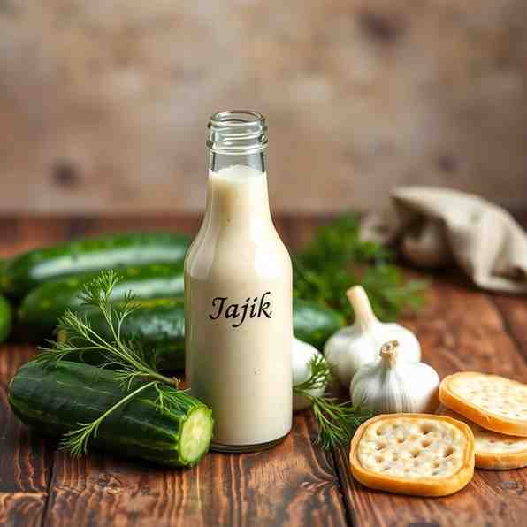 Jajik - The Best Creamy Cucumber Salad Dressing Recipe