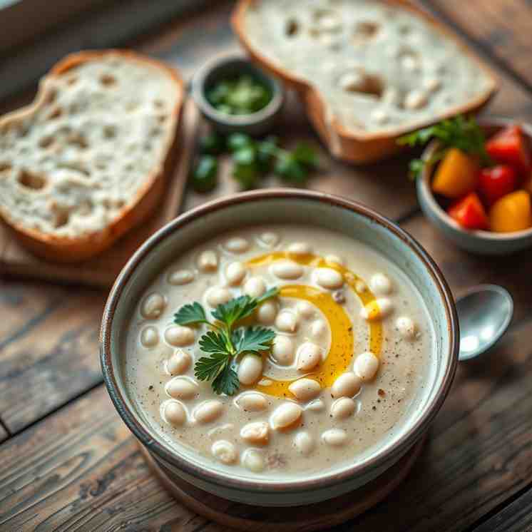 Jani Me Fasule - Cozy Albanian White Bean Soup Recipe