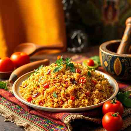 Jollof Rice - West African Flavor Journey