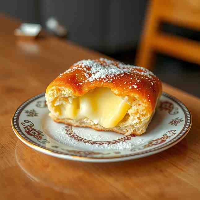 Kanafeh - Crispy Cheese Pastry Recipe Sweet