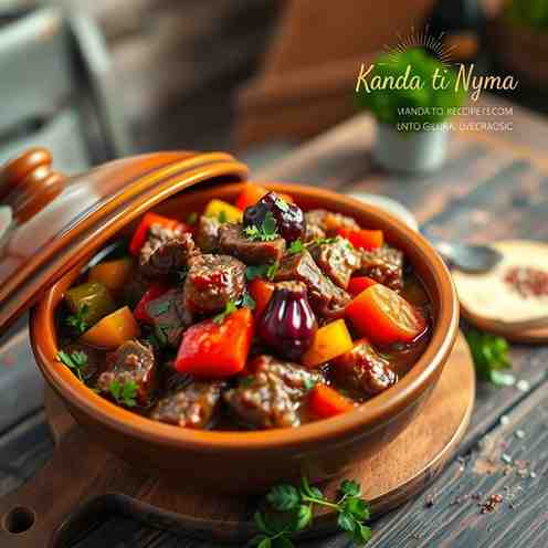 Kanda ti Nyma - Meat & Veggie Stew Recipe