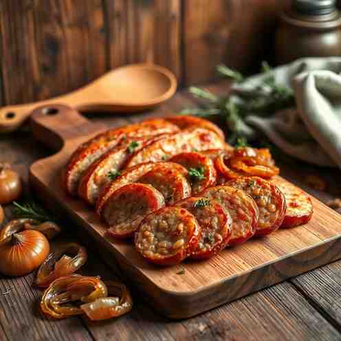 Kaszanka Recipe - Crispy Sausage and Onions Made Easy
