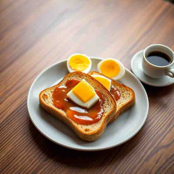 Kaya Toast - Singapore's Breakfast Set