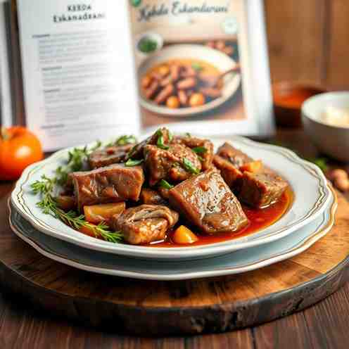 Kebda Eskandarani - Liver Dish Recipe