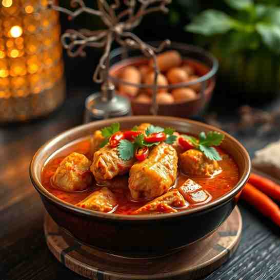 Chad Kirdi Chicken Stew - Spicy