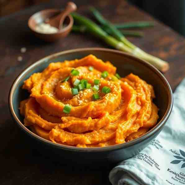 Kiribati Mashed Sweet Potatoes - Easy Vegan Recipe