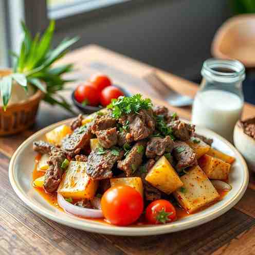 Kiribati Palusami - Easy Corned Beef Roasted Recipe