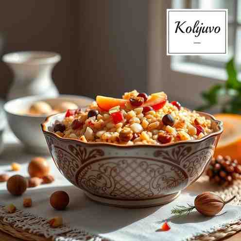 Koljivo Recipe - Sweet Whole Grain Dish for Celebrations