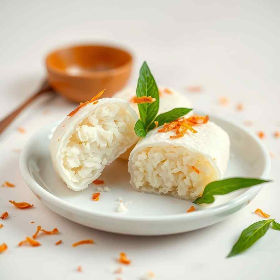 Kuih Koci - Easy Coconut Milk Dessert Recipe