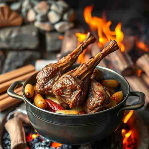 Croatian Lamb Peka - Open-Fire Roast