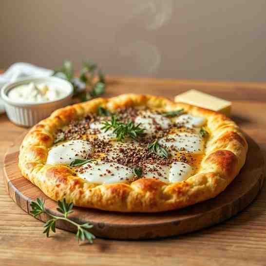 Lebanese Flatbread - Manakish Recipe for Breakfast