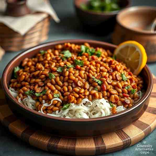 Botswana Letlhodi Lentil Main Dish Recipe | Easy & Savory