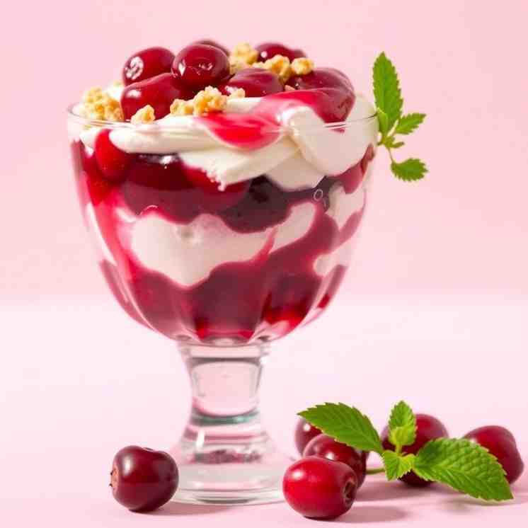 Lingonberry Parfait - A Jam Lover's