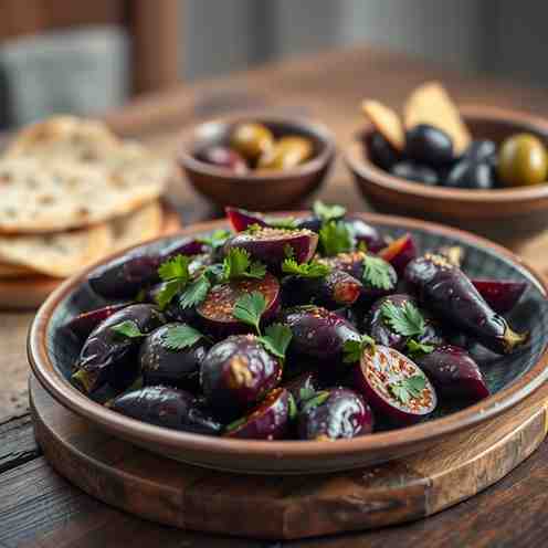 Makdous - Pickled Eggplant Recipe at Home
