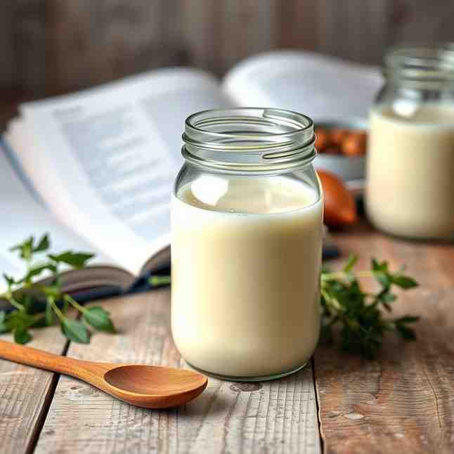 Make Fermented Milk Drink - Kefir Recipe